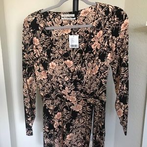 Urban outfitters Floral Long sleeve Romper